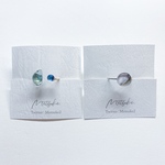 【 灰花 × material ring 】気まぐれ set 販売
