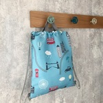 プールバッグ＊ナップサック＊撥水加工＊LONDON