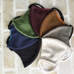 【３枚セット】本当に涼しい❢❢「Cool Mask ステッチ〜シングルシック」夏仕様・お子様から大人サイズまで・お好きな色とサイズをお選びください