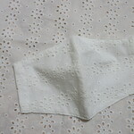 ♪刺繍コットンレース生地♪♪♪