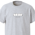 シマエナガ【アッシュ】ekot Tシャツ <イラスト：タカ（笹川ラメ子）>