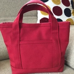 ミニトートバック　帆布