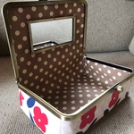 がま口BOX型ポーチ