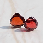 天然石0064ｶﾞｰﾈｯﾄ(2個入り)