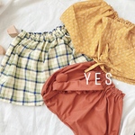 夏のhappy set🤎甚平⭐︎かぼちゃパンツ⭐︎くま耳ヘアバンド