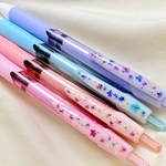 〈お花ボールペン〉ハーバリウム/押し花/キラキラ/デコ/デコレーション/レースフラワー/筆記具/ボールペン/ペン/資格取得/ジェットストリーム/母の日/ドライフラワー