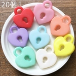 20個セット！鍵・錠前のプラスチックチャーム/型番：プラチャーム97－Ｂ