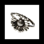 再販 silver925【Daisy_smart RING】デイジー フラワー  シルバー 病みかわいい ロック パンク ダーク ゴスロリ シルバー925 指輪 メンズ ユニセックス ヴィンテージ 