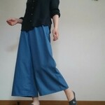 T様受注分ワイドパンツ