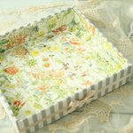 リバティ　小さなトレイワイルドフラワーズ　イエロー系