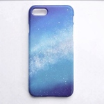 天海 iPhoneケース ハードスマホケース 夜 星空 銀河 iPhoneSE2 iPhone11