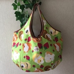 ころんとバッグ◆モルモット◆小動物グッズ◆モルちゃん◆グラニーバッグ◆トートバッグ