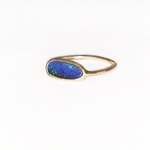 一点もの k18 WT Boulder Opal リング No.9/ 受注制作