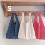 エコバック Sサイズ☆7月からのエコバックに備えて☆Simple  is bestなエコバッグ☆Sサイズでもたっぷりと！