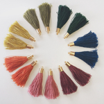 【再販×11】選べる10color✴︎フリンジタッセルピアス or イヤリング（樹脂フック無料変更）