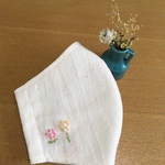 可愛いマスク　おしゃれマスク　綺麗マスク　マスク　刺繍マスク