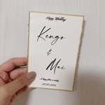 数量限定𓈒𓏸𓐍 １枚からOK!!結婚祝いカード
