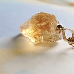 シトリンのとろりはちみつネックレス