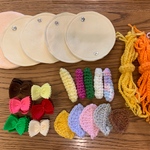 ハンドメイド  ごっこ遊び 見立て遊び　具材　フェルト 知育玩具 手作りおもちゃ