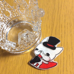 【送料無料】ハロウィンフレブルvampireブローチ