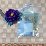 4匁羽二重帯留め牡丹藍キット