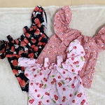 【まあ様専用】キッズ服オフショルトップス3点セット