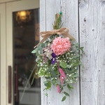 ピンク紫陽花守り