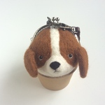 羊毛コロコロがま口 キャバリア