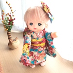 メルちゃんの着物セット*青に桜など