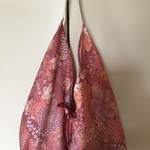 【大きめサイズ】あづま袋　着物リメイク