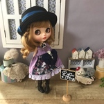 ブライスアウトフィット＊送料込み＊リバティパープル 