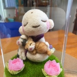 心まるっとお地蔵さま〜夢にゃんこ〜  ピース&杏様ご依頼分  (送料着払い)