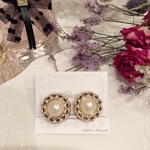#2127 ゴールドパールピアス/イヤリング