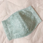 〘アウトレット品〙1点限り‎♡̆̈　グリーンレースマスク