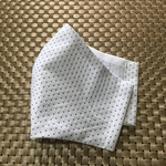 はりつかない夏用播州織マスク大きめサイズ