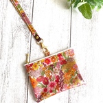IDカードホルダー【片面】🎀LIBERTY/Margaret Annie🎀カードケース　パスケース　IDカード