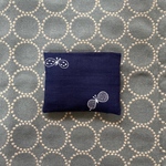 エコバッグ　L choucho navy×navy mina perhonen