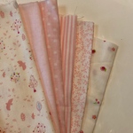 ダブルガーゼ端切れ６枚