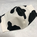 キッズ　マスク　牛柄　🐄