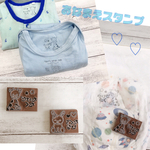 可愛いどうぶつのおなまえはんこ