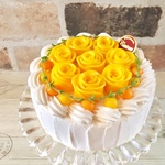 マンゴーローズケーキ《オブジェ》