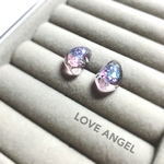 【 全品送料無料 】シーグラス☆キラキラピアス☆ビーチグラス☆ガラス