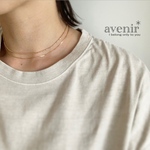 【165】２連goldchain necklaces 