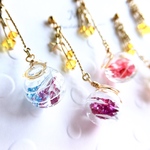 《選べる10色》カラフルヨーヨーピアス イヤリング レジン 夏祭り 夏 祭り ヨーヨー 軽い ゆらゆら 揺れる カラフル