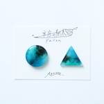 『水底の倒木』ピアス／イヤリング