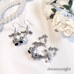 petit crown👑pierce/earring