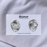 uneune silver ×crystal 