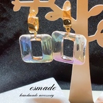 キラキラ☪︎⋆｡˚✩オーロラクリアピアス