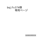 bqjfx374様専用ページ