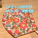 リバティ☆大人サイズ立体マスク♡接触冷感